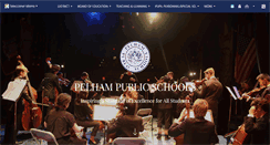 Desktop Screenshot of pelhamschools.org